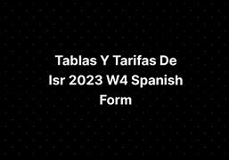 W4 2023 Spanish